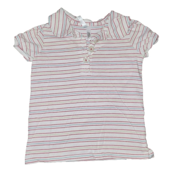 Old NAVY Striped Short Sleeve Polo Tee - Picture 1 of 2
